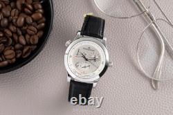 Jaeger LeCoultre Master Geographic acier automatique réf. Q1508420 147.8.57. S
