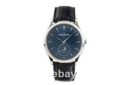 Jaeger LeCoultre Master Ultra Thin Moon Blue Automatique Q1368480 109.8. A5. S B&P