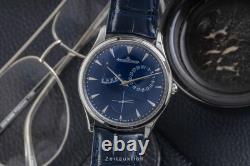 Jaeger LeCoultre Master Ultra Thin acier automatique montre pour hommes Q1378480