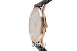 Jaeger LeCoultre Master Ultra Thin or rouge 18 ct automatique montre pour hommes