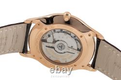 Jaeger LeCoultre Master Ultra Thin or rouge 18 ct automatique montre pour hommes