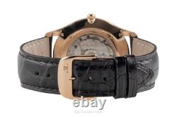 Jaeger LeCoultre Master Ultra Thin or rouge 18 ct automatique montre pour hommes