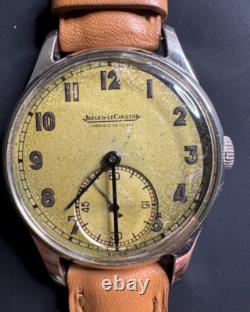 Jaeger-LeCoultre Mécanique Manuelle Cadran Patiné Mouvement Signé