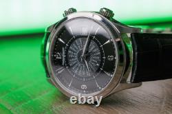 Jaeger-LeCoultre Memovox 40mm. Cadran Noir Homme Montre Q1418471 Set Complet