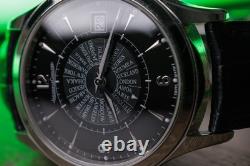 Jaeger-LeCoultre Memovox 40mm. Cadran Noir Homme Montre Q1418471 Set Complet