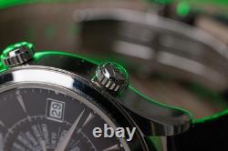 Jaeger-LeCoultre Memovox 40mm. Cadran Noir Homme Montre Q1418471 Set Complet