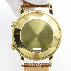 Jaeger LeCoultre Memovox Alarme Half Rotor K18 YG Remontage Automatique Vinta