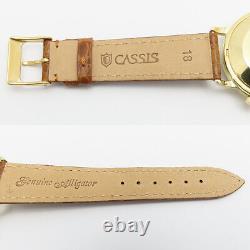 Jaeger LeCoultre Memovox Alarme Half Rotor K18 YG Remontage Automatique Vinta