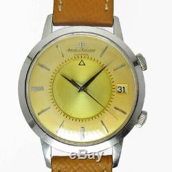 Jaeger-LeCoultre Memovox Pare-Choc Cal. K825 Date Ss 1961 Vintage Automatic Watch