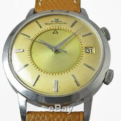 Jaeger-LeCoultre Memovox Pare-Choc Cal. K825 Date Ss 1961 Vintage Automatic Watch