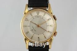 Jaeger-LeCoultre Memovox vintage watch! JLC caliber 814! 32mm Art Deco case