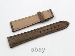 Jaeger-LeCoultre Montre Band 17mm Ceinture Antilope Gris Élégant Remplacement