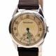 Jaeger-LeCoultre Montre Vintage Gentlemans en Acier 84075 Cuir Noir