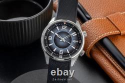 Jaeger-LeCoultre Polaris Date acier automatique réf. Q9068650 857.8. A0. S B&P