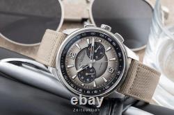 Jaeger LeCoultre Polaris chronographe acier automatique montre pour hommes Q9028