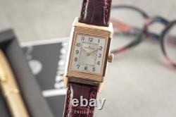 Jaeger LeCoultre Reverso Classic Monoface 18k Rotgold Ref. Q2602540 221.2.86 B&P