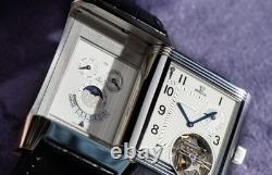 Jaeger-LeCoultre Reverso Grande Complication Manuel Platine Montre Hommes