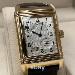 Jaeger-LeCoultre Reverso Grande Date 18K or Rose Argent Cadran Montre Q3002401