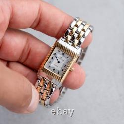 Jaeger-LeCoultre Reverso Lady 260.5.86 Gold/Steel double straps