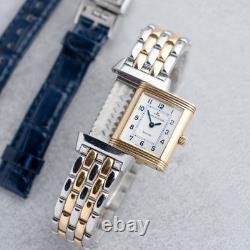 Jaeger-LeCoultre Reverso Lady 260.5.86 Gold/Steel double straps