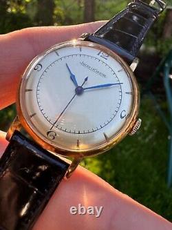 Jaeger-LeCoultre Vintage Calatrava Solid Or Case non Polies Manual Winding Lux
