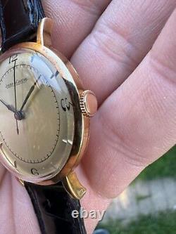 Jaeger-LeCoultre Vintage Calatrava Solid Or Case non Polies Manual Winding Lux