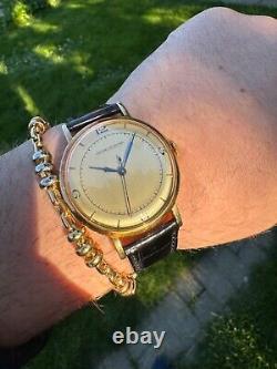 Jaeger-LeCoultre Vintage Calatrava Solid Or Case non Polies Manual Winding Lux