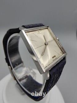 Jaeger-LeCoultre Vintage Carrée Acier Mouvement Manuel Calibre K818/C Co