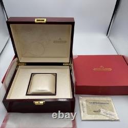 Jaeger-LeCoultre boîtier boite vide uniquement vintage rangement montre brace