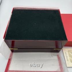 Jaeger-LeCoultre boîtier boite vide uniquement vintage rangement montre brace