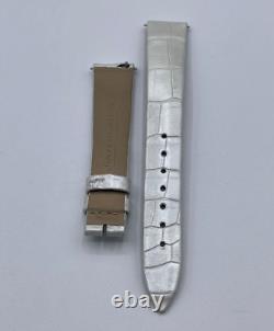 Jaeger Le-Coultre Reverso Cinturino Montre Alligator Argent 14/12