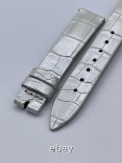 Jaeger Le-Coultre Reverso Cinturino Montre Alligator Argent 14/12