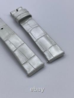 Jaeger Le-Coultre Reverso Cinturino Montre Alligator Argent 14/12