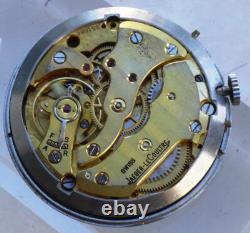 Jaeger Le-coultre Triple Date Vintage Stainles Steel Nice Condit 36.00 MM