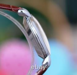 Jaeger Le-coultre Triple Date Vintage Stainles Steel Nice Condit 36.00 MM