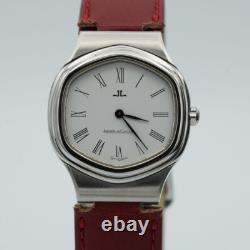 Jaeger Lecoultre Albatros Quartz Montre Femme Blanche En Bon État