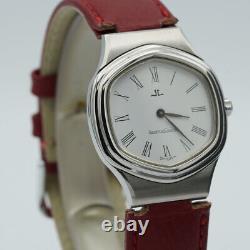 Jaeger Lecoultre Albatros Quartz Montre Femme Blanche En Bon État