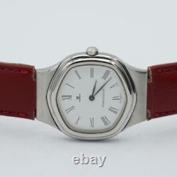 Jaeger Lecoultre Albatros Quartz Montre Femme Blanche En Bon État
