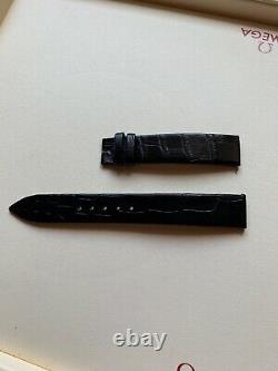 Jaeger Lecoultre Bracelet Cuir alligator Noir 15mm/12mm (strap)
