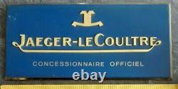 Jaeger Lecoultre Dealer Official Display Plaque Genuine Vintage Rare Collector