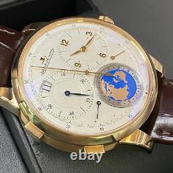 Jaeger Lecoultre Duometre Unique Voyage Temps or Rose Mécanique Montre Q6062520