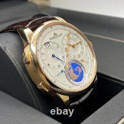 Jaeger Lecoultre Duometre Unique Voyage Temps or Rose Mécanique Montre Q6062520