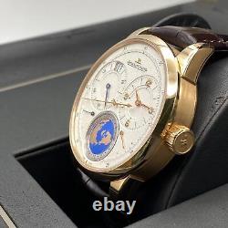 Jaeger Lecoultre Duometre Unique Voyage Temps or Rose Mécanique Montre Q6062520