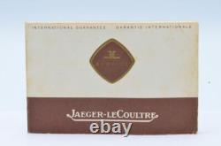 Jaeger Lecoultre Ellipse Montre Hommes 18K 750 Or Vintage Automatique 31MM 5002
