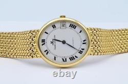 Jaeger Lecoultre Ellipse Montre Hommes 18K 750 Or Vintage Automatique 31MM 5002