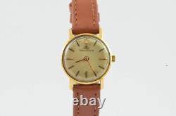 Jaeger Lecoultre Femme Montre 20MM Remontage Manuel 18K 750 Massif Or Vintage
