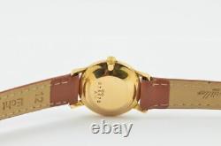 Jaeger Lecoultre Femme Montre 20MM Remontage Manuel 18K 750 Massif Or Vintage