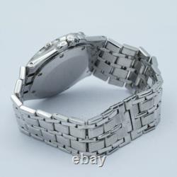 Jaeger Lecoultre Kryos Montre Hommes 35MM Acier Quartz Vintage Avec Acier Bande