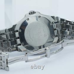 Jaeger Lecoultre Kryos Montre Hommes 35MM Acier Quartz Vintage Avec Acier Bande