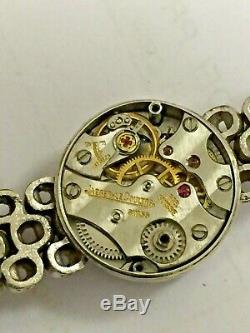 Jaeger Lecoultre Lady Vintage 18 KT White or Diamants Manual Winding Serviced